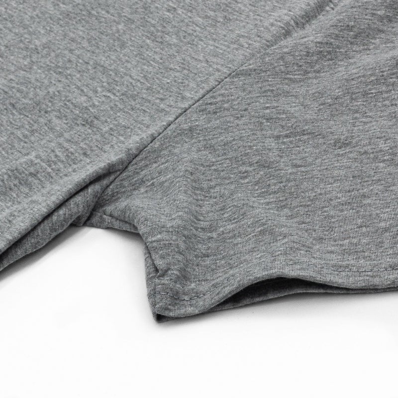 Tee Luv U.S. Mail Eagle Logo | Soft Touch Tee-Large Heather Grey - Image 4
